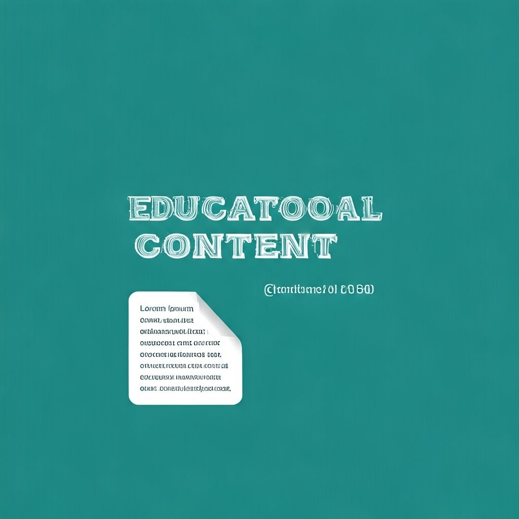 Educational Content